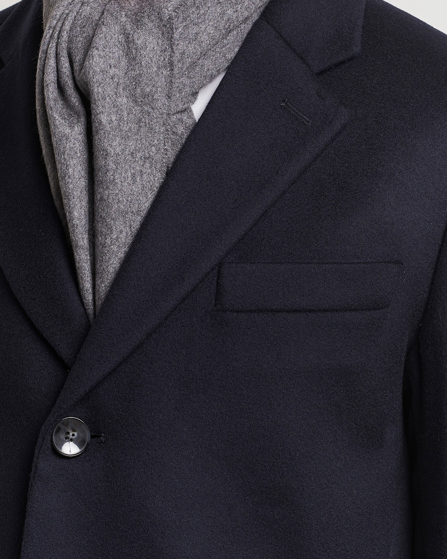 Mies | Takit | BOSS BLACK | Hyde Wool/Cashmere Coat Dark Blue