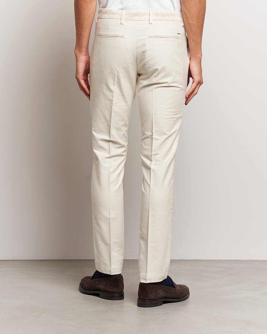 Mies | Housut | BOSS BLACK | Kaito1 Structured Chinos Open White