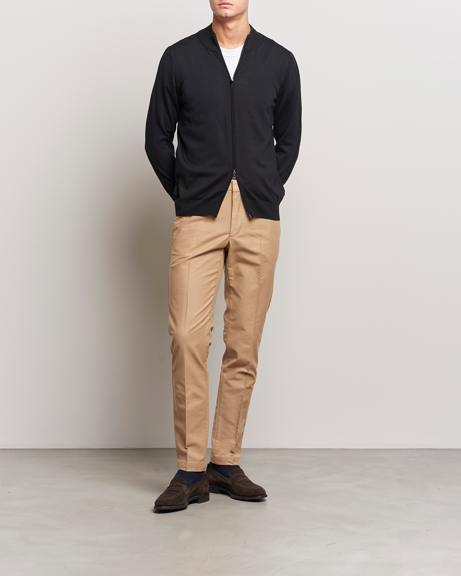 Mies | Housut | BOSS BLACK | Kaito1 Structured Chinos Medium Beige