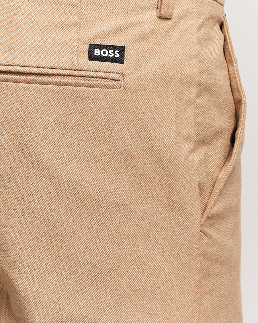 Mies | Housut | BOSS BLACK | Kaito1 Structured Chinos Medium Beige