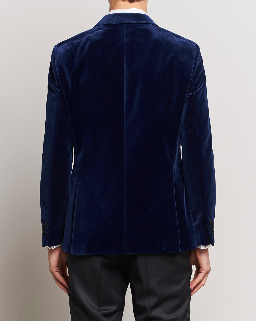 Mies | Pikkutakit | BOSS BLACK | Hutson Velvet Tuxedo Blazer Dark Blue