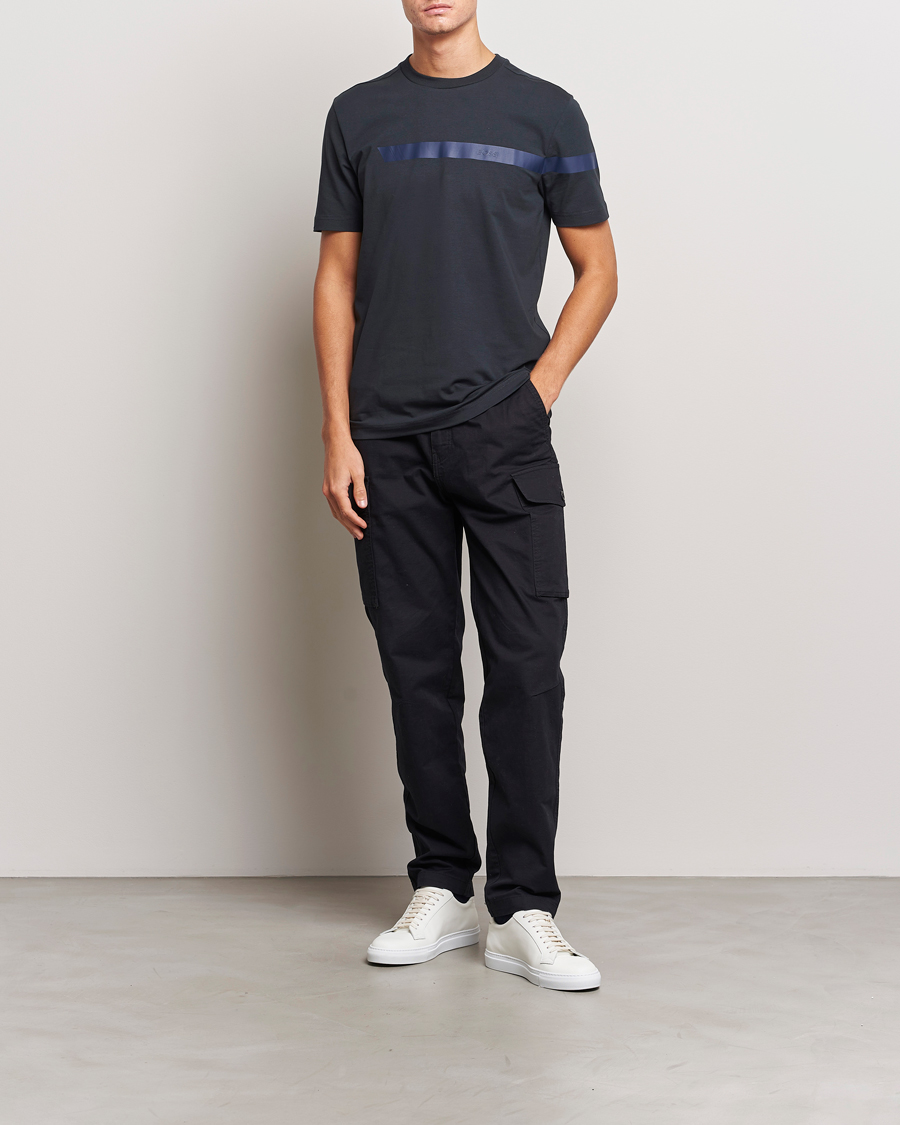 Mies | T-paidat | BOSS GREEN | Logo Crew Neck T-Shirt Dark Blue