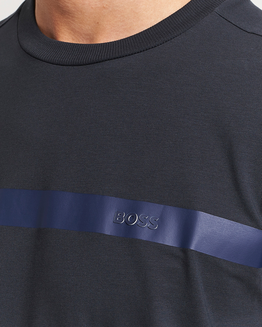 Mies | T-paidat | BOSS GREEN | Logo Crew Neck T-Shirt Dark Blue