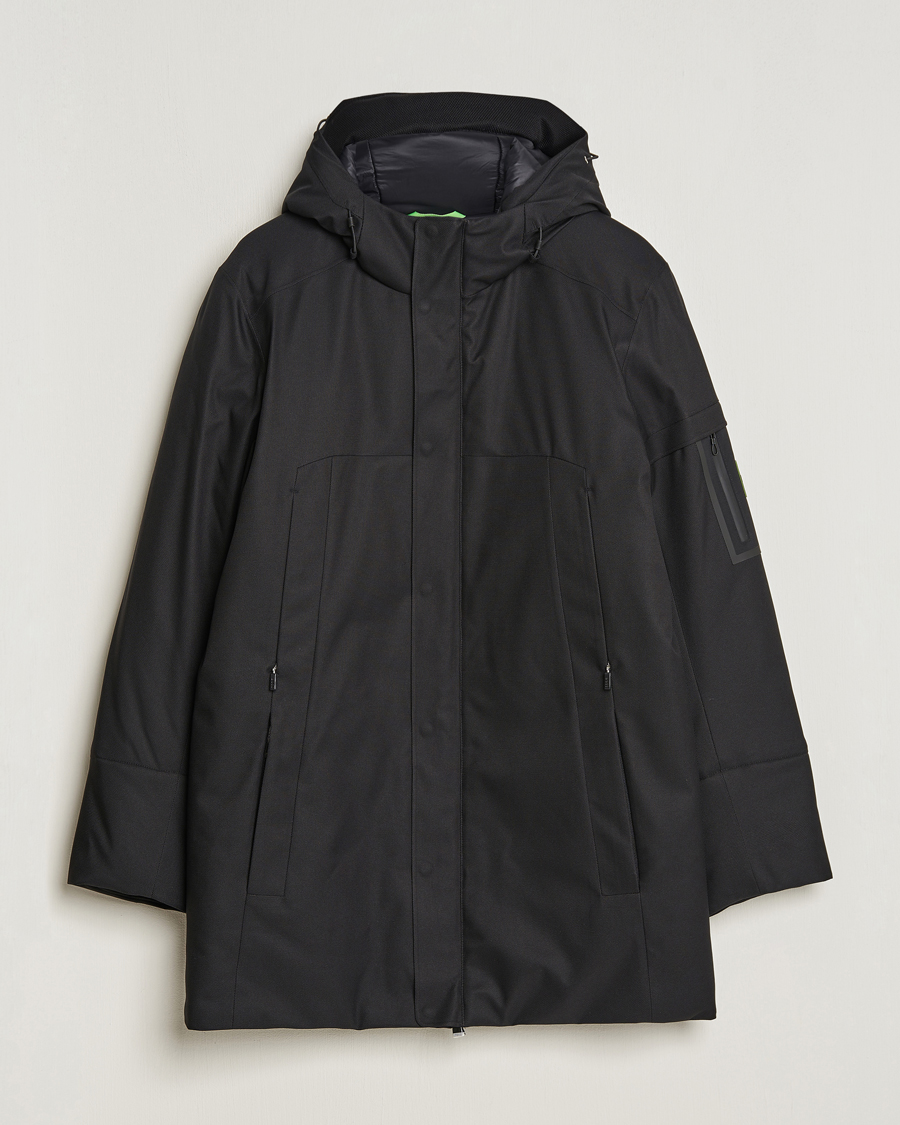 Mies | Takit | BOSS GREEN | Terry Parka Black
