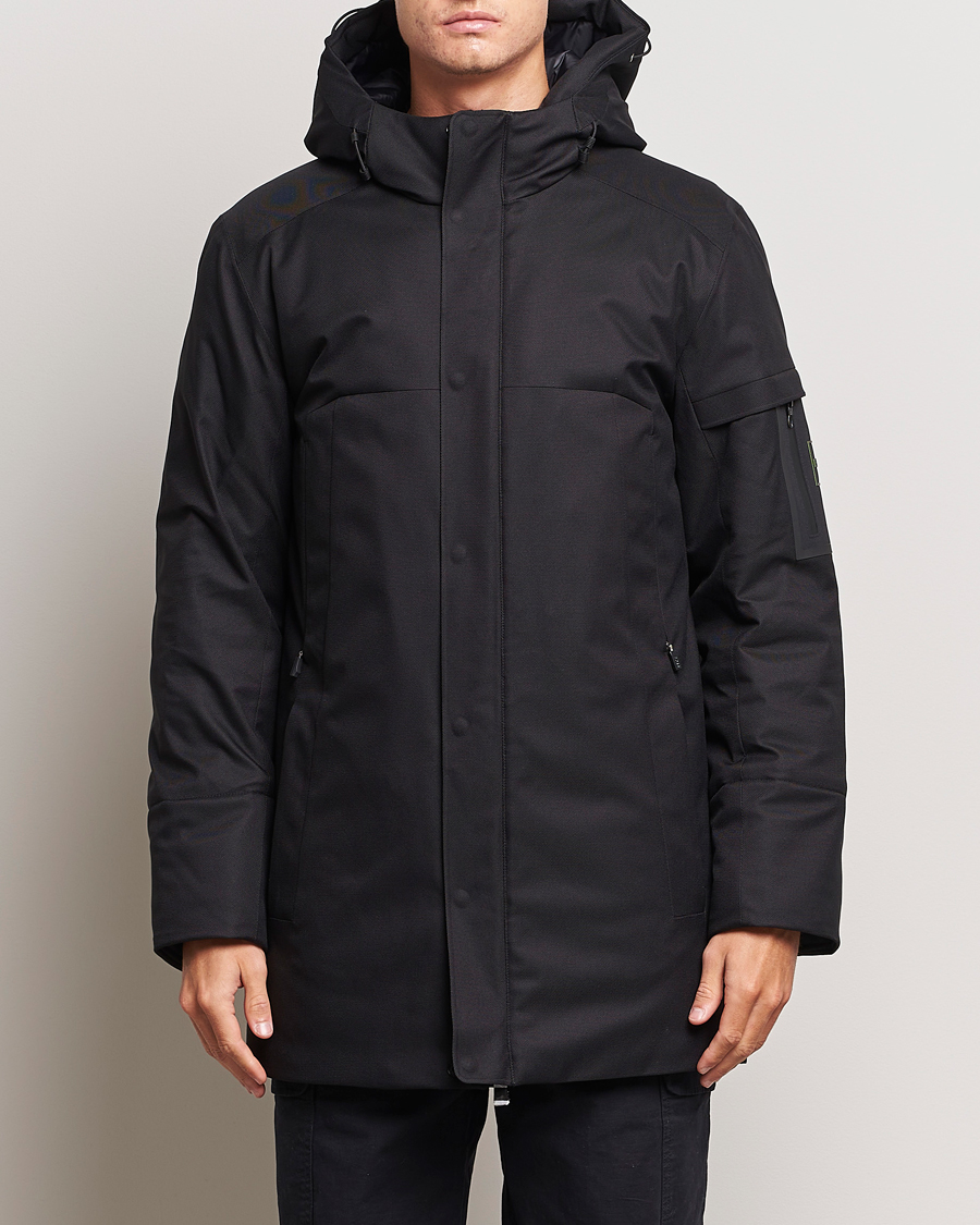 Mies | Takit | BOSS GREEN | Terry Parka Black