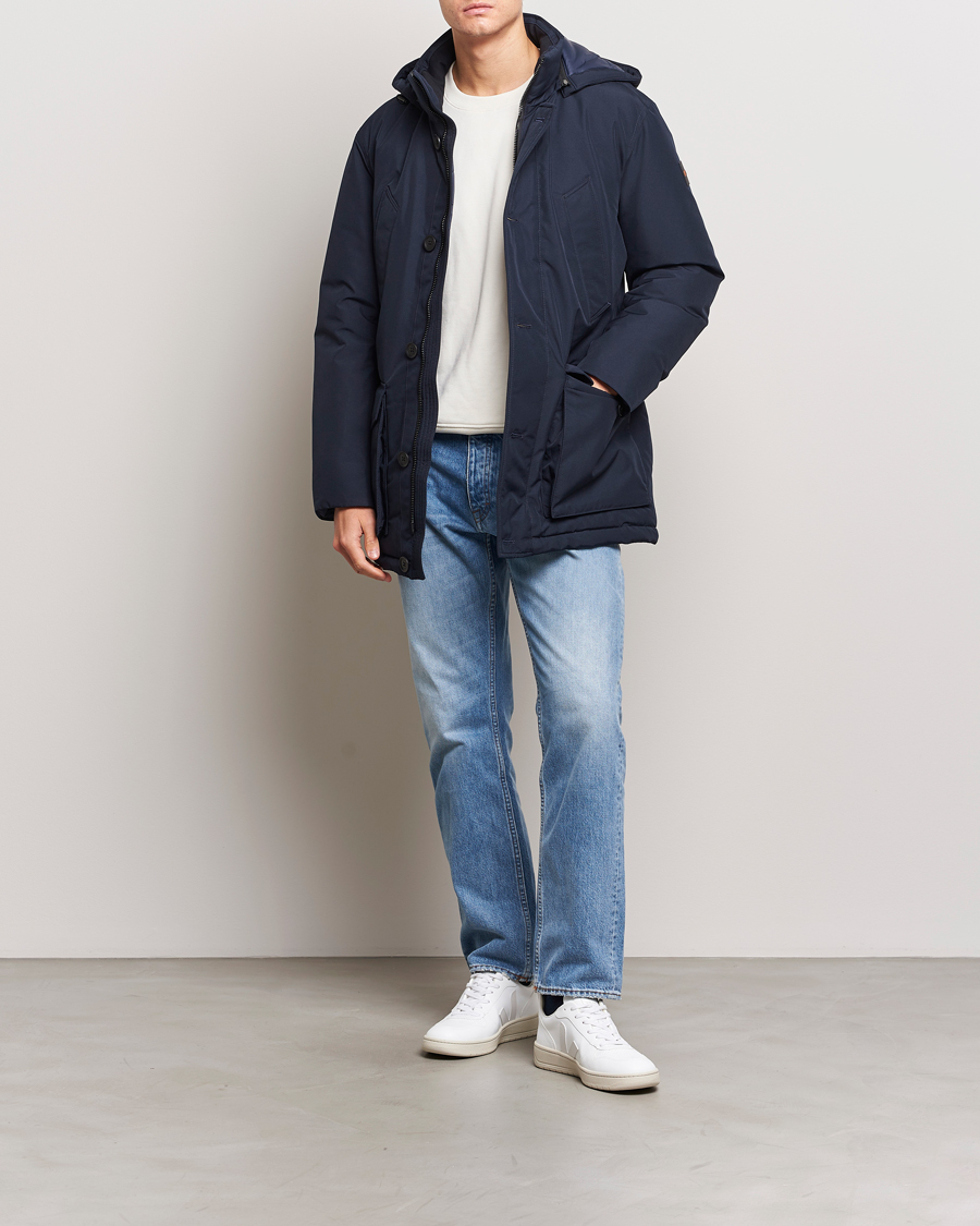 Mies | Takit | BOSS ORANGE | Osiass Parka Dark Blue