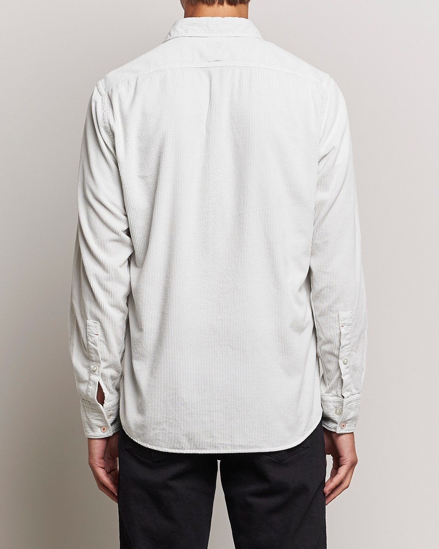 Mies | Kauluspaidat | BOSS ORANGE | Relegant Corduroy Shirt Light Grey