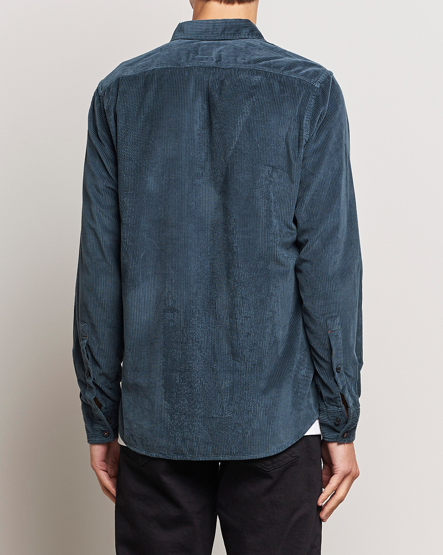 Mies | Kauluspaidat | BOSS ORANGE | Relegant Corduroy Shirt Open Green