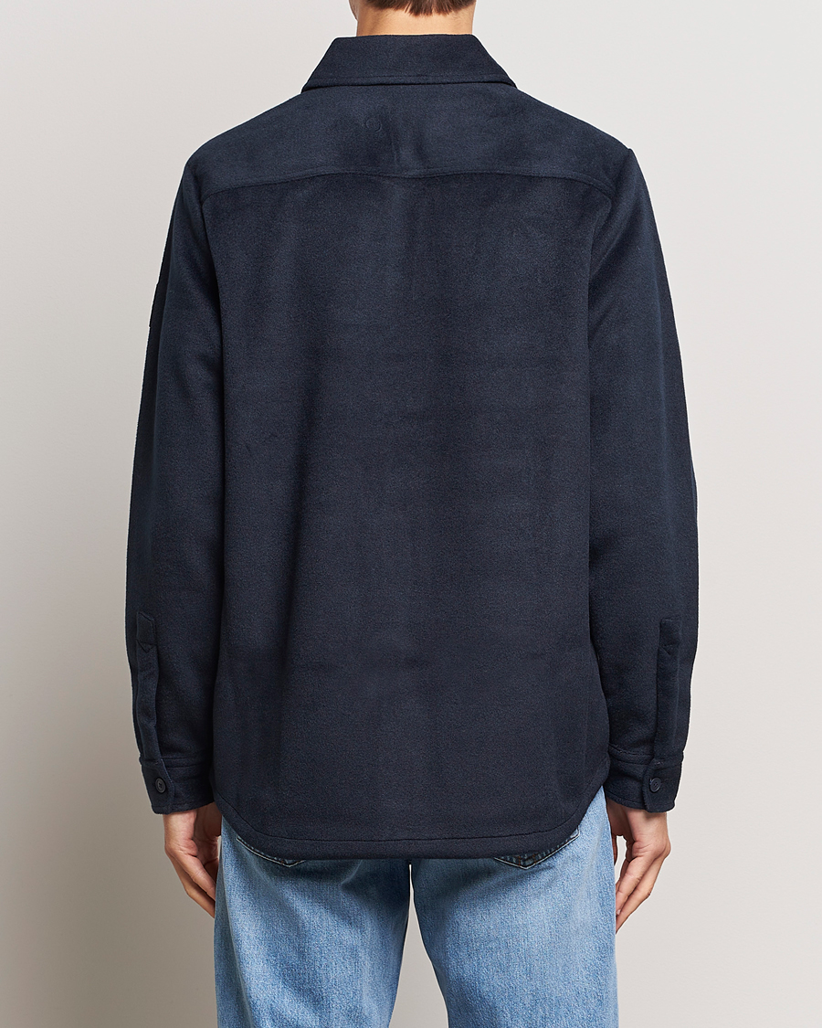 Mies | Kauluspaidat | BOSS ORANGE | Locky Overshirt Dark Blue