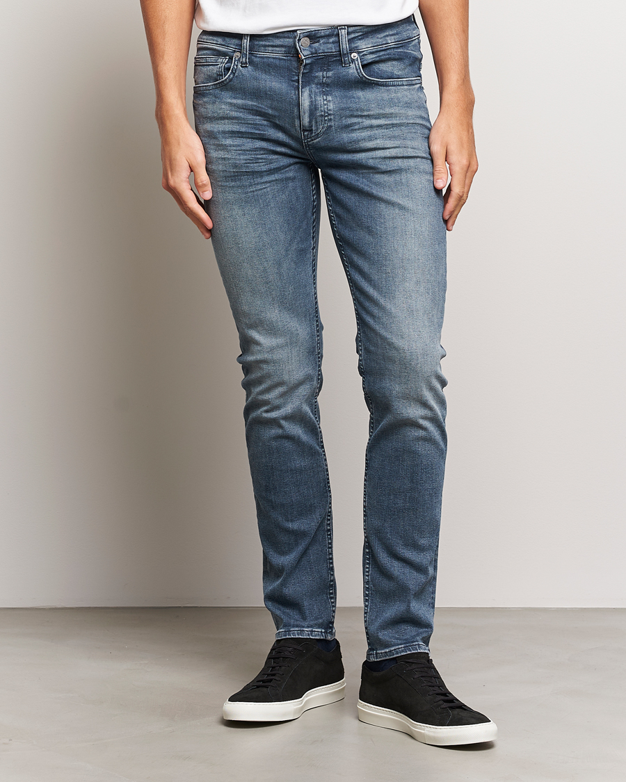 Mies | Slim fit | BOSS ORANGE | Delaware Stretch Jeans Dark Blue