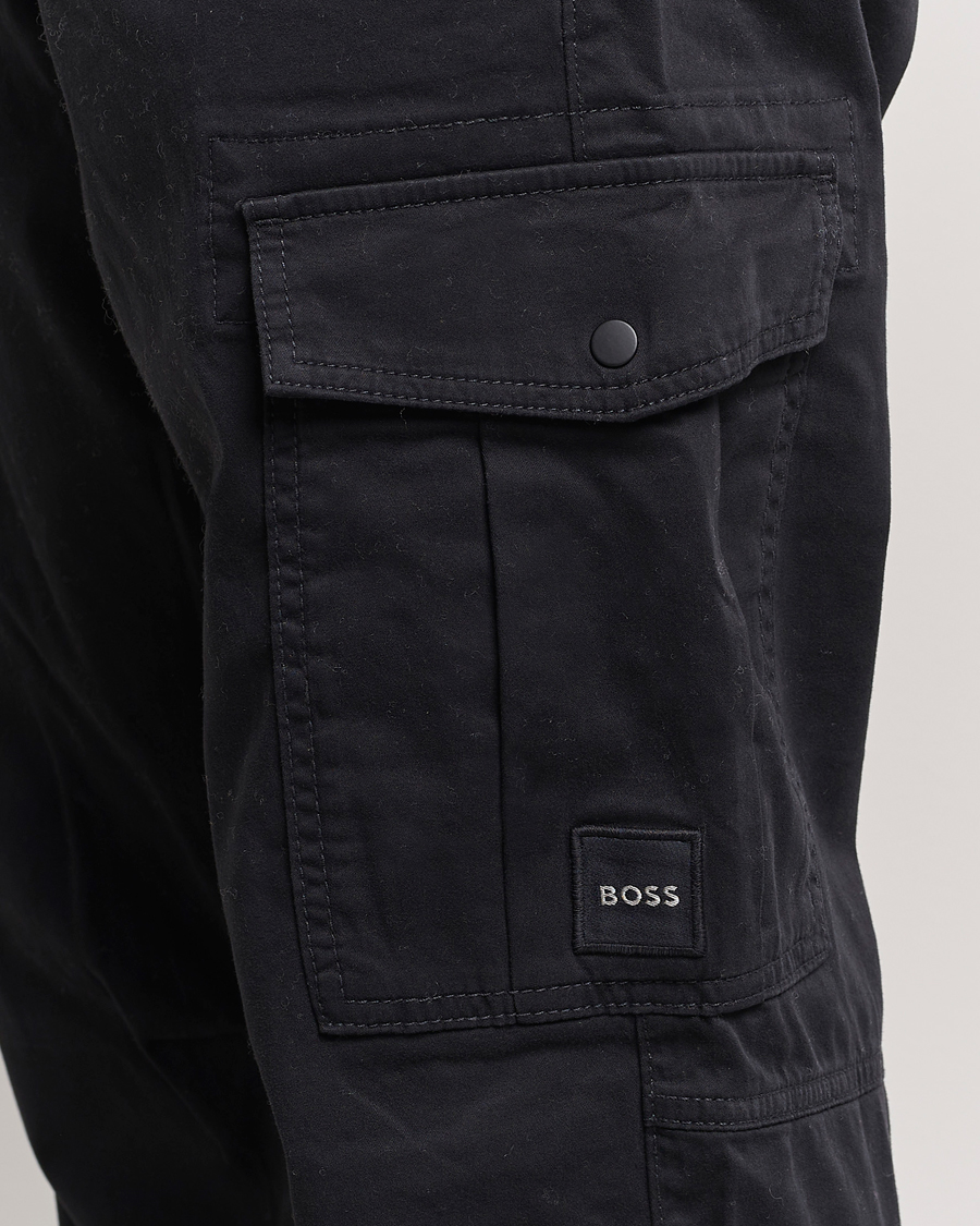 Mies | Housut | BOSS ORANGE | Sisla Cargo Pants Black