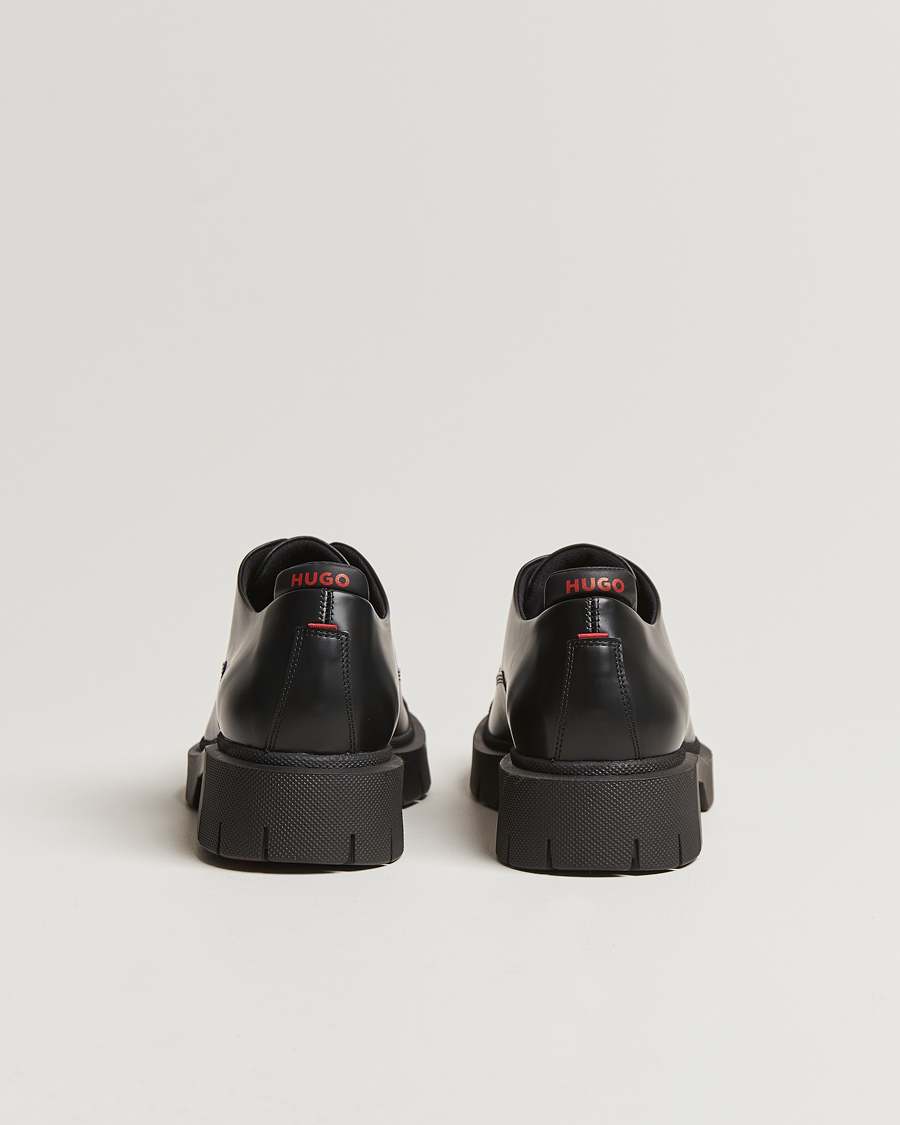Mies | HUGO Denzel Chunky Leather Derby Black | HUGO | Denzel Chunky Leather Derby Black