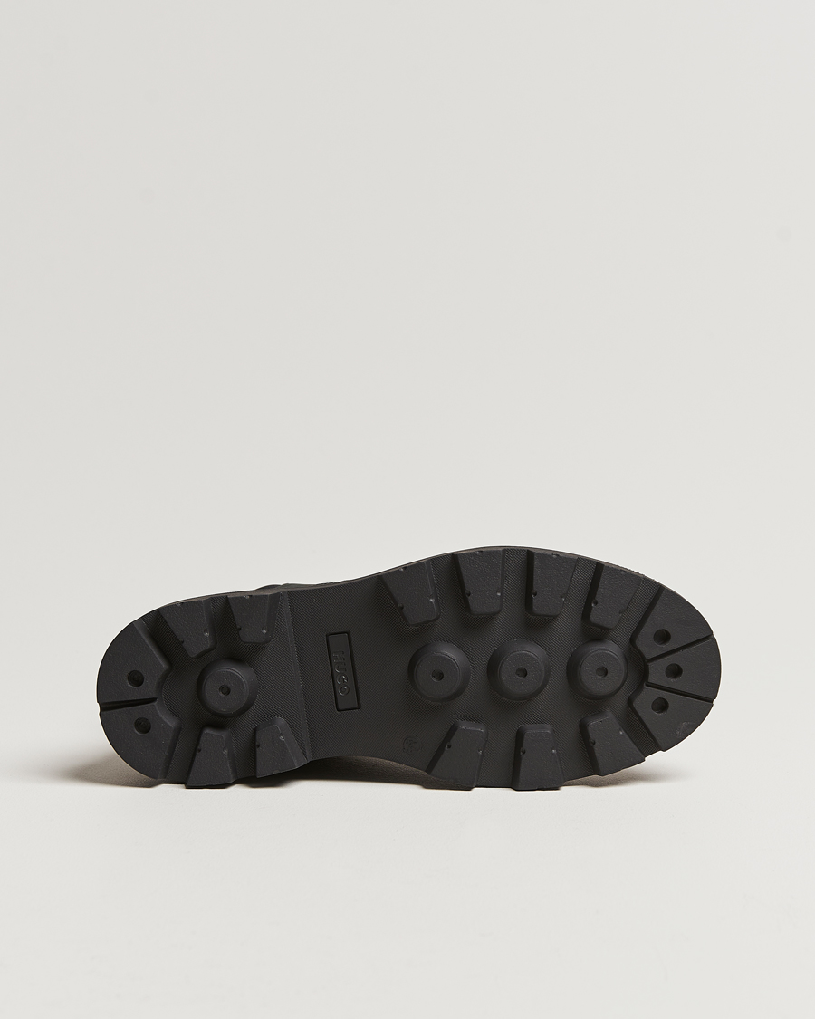 Mies | HUGO Graham Leather Boot Black | HUGO | Graham Leather Boot Black