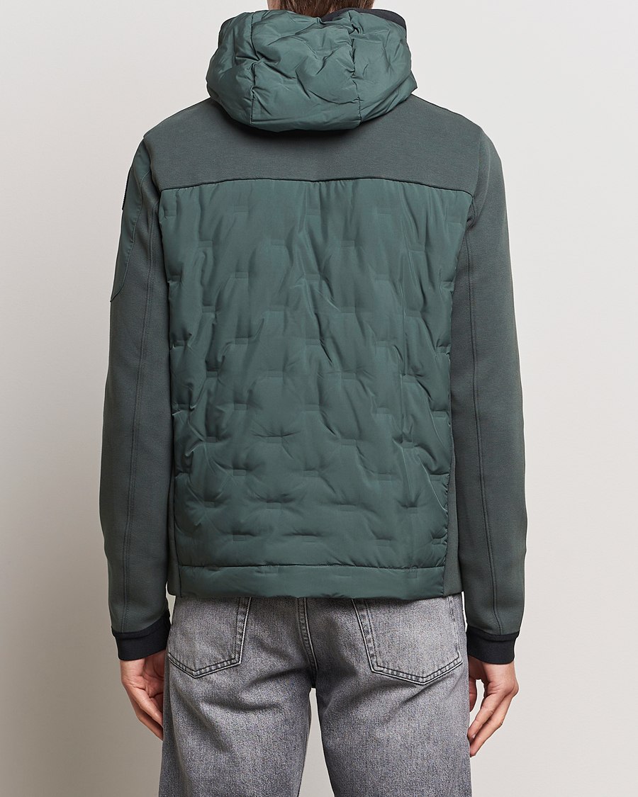 Mies | Takit | Parajumpers | Benjy Jacquard Hybrid Jacket Green Gables