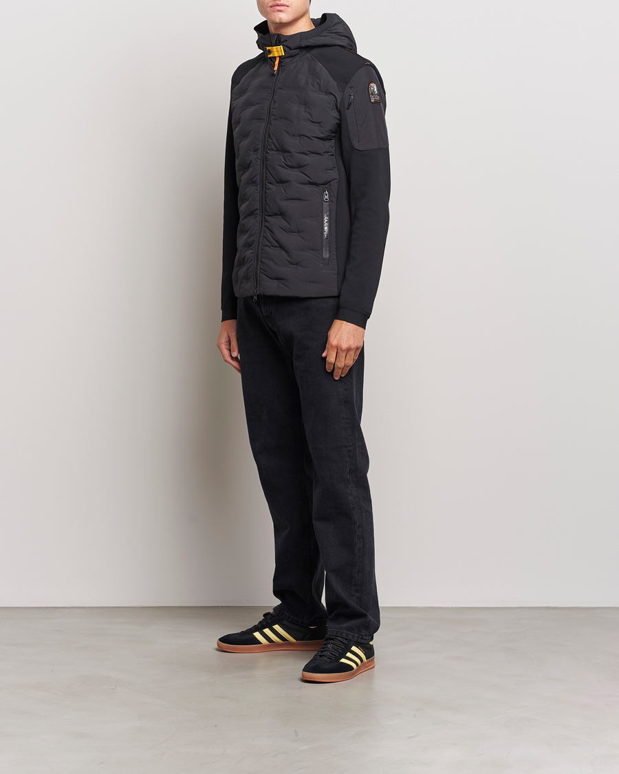 Mies | Takit | Parajumpers | Benjy Jacquard Hybrid Jacket Black