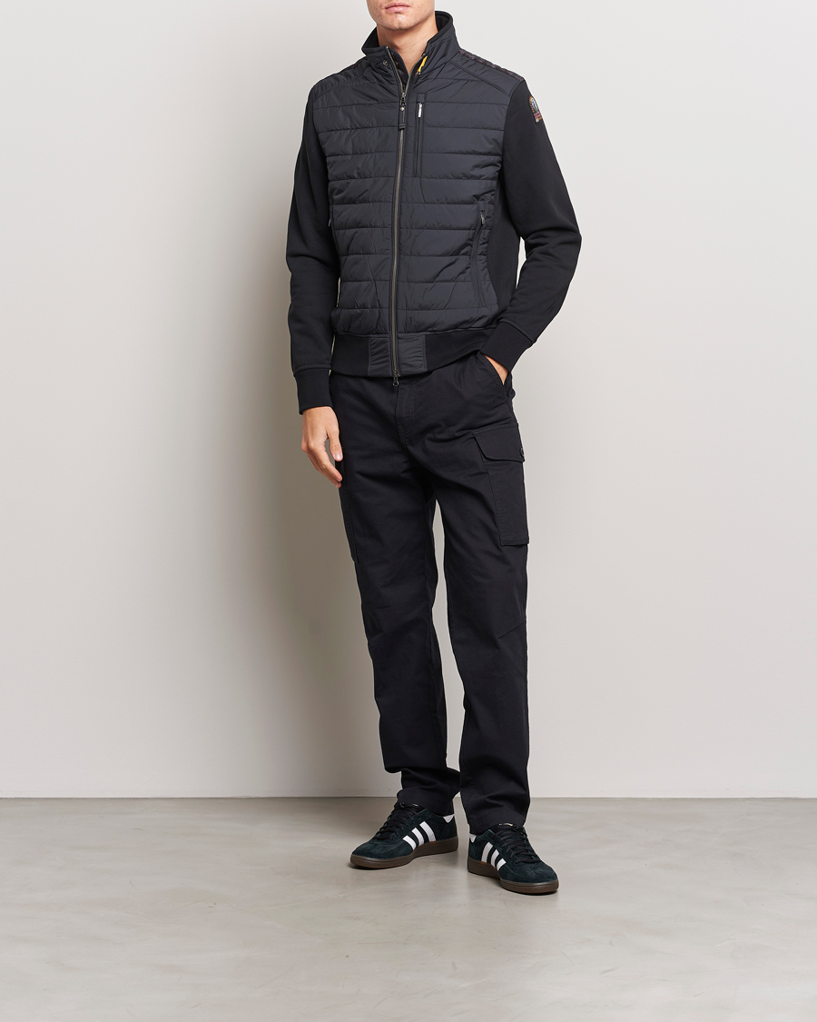 Mies | Takit | Parajumpers | Elliot Fleece Hybrid Jacket Black