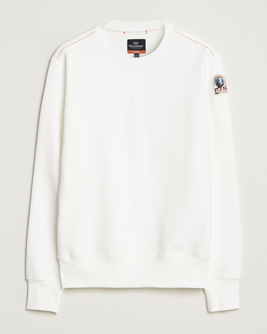 Mies | Collegepuserot | Parajumpers | K2 Super Easy Crew Neck Sweatshirt Off White