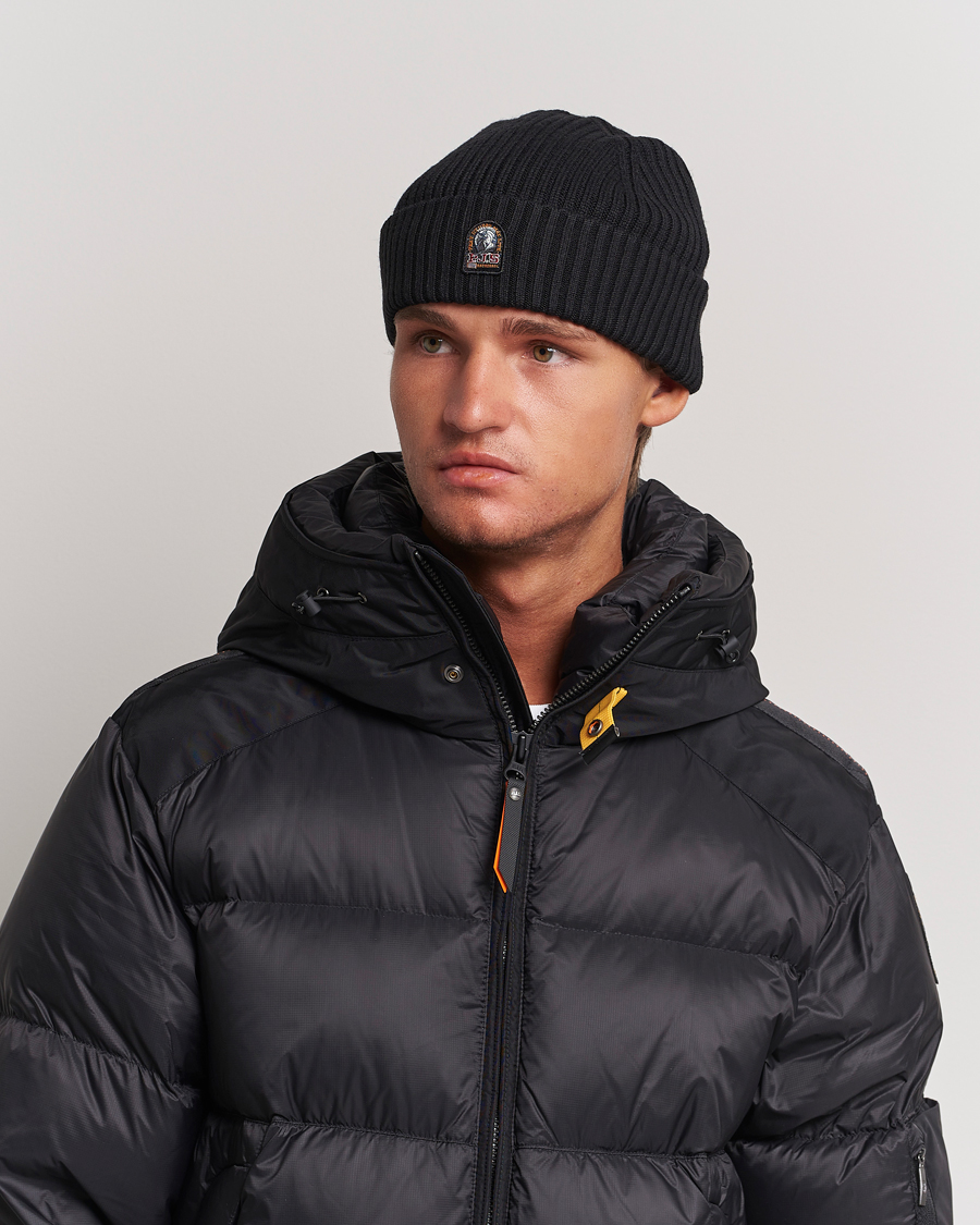 Mies | Parajumpers | Parajumpers | Ribbed Hat Black