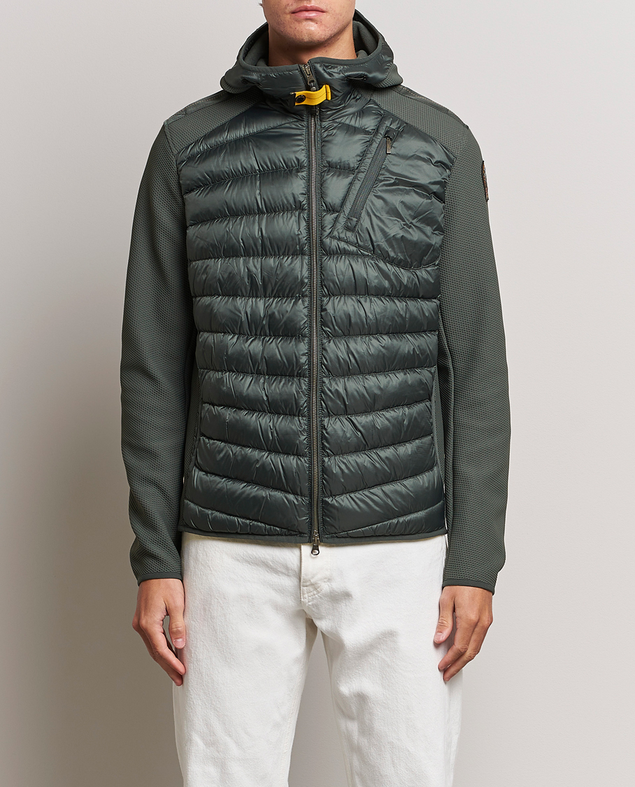 Mies |  | Parajumpers | Nolan Hybrid Hooded Jacket Green Gables
