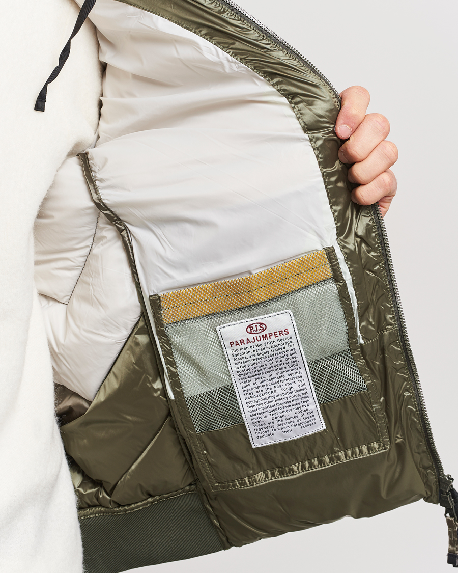 Mies | Takit | Parajumpers | Pharrell Sheen High Gloss Jacket Toubre Green