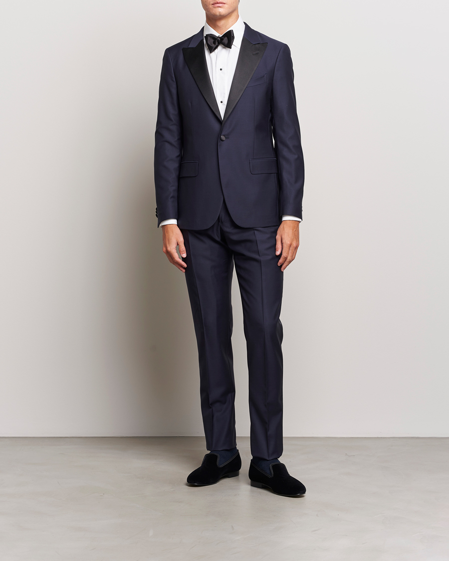 Mies | Puvut | Boglioli | Milano Single Breasted Tuxedo Navy