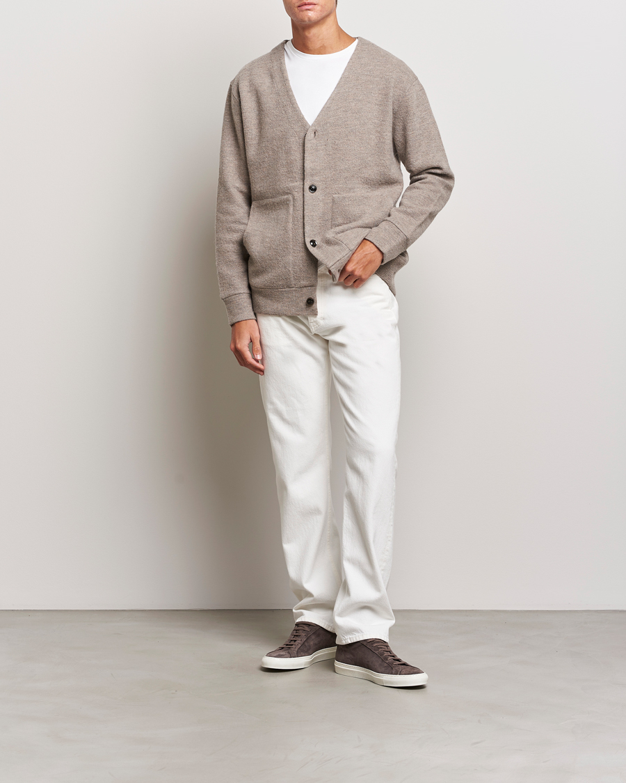 Mies | Puserot | NN07 | Ice Boiled Wool Cardigan Khaki
