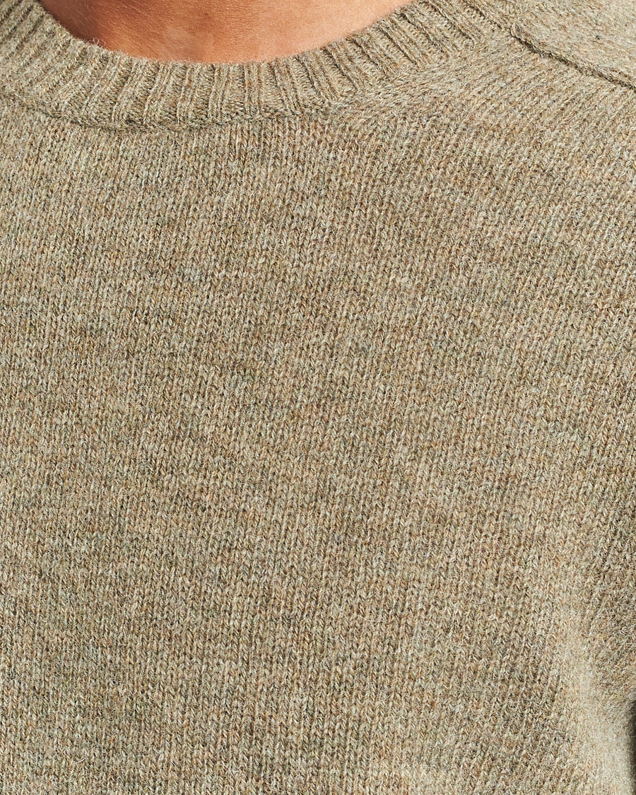 Mies | Puserot | NN07 | Nathan Brushed Crew Neck Elmwood
