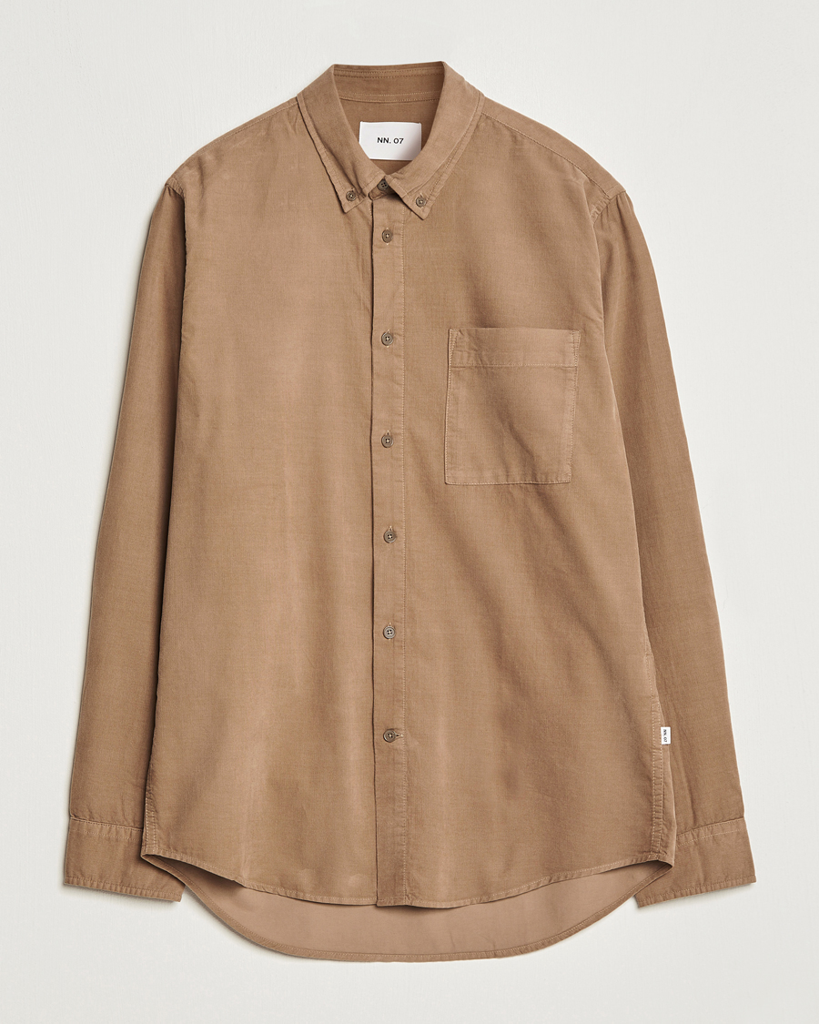 Mies | Kauluspaidat | NN07 | Arne Baby Cord Shirt Shitake