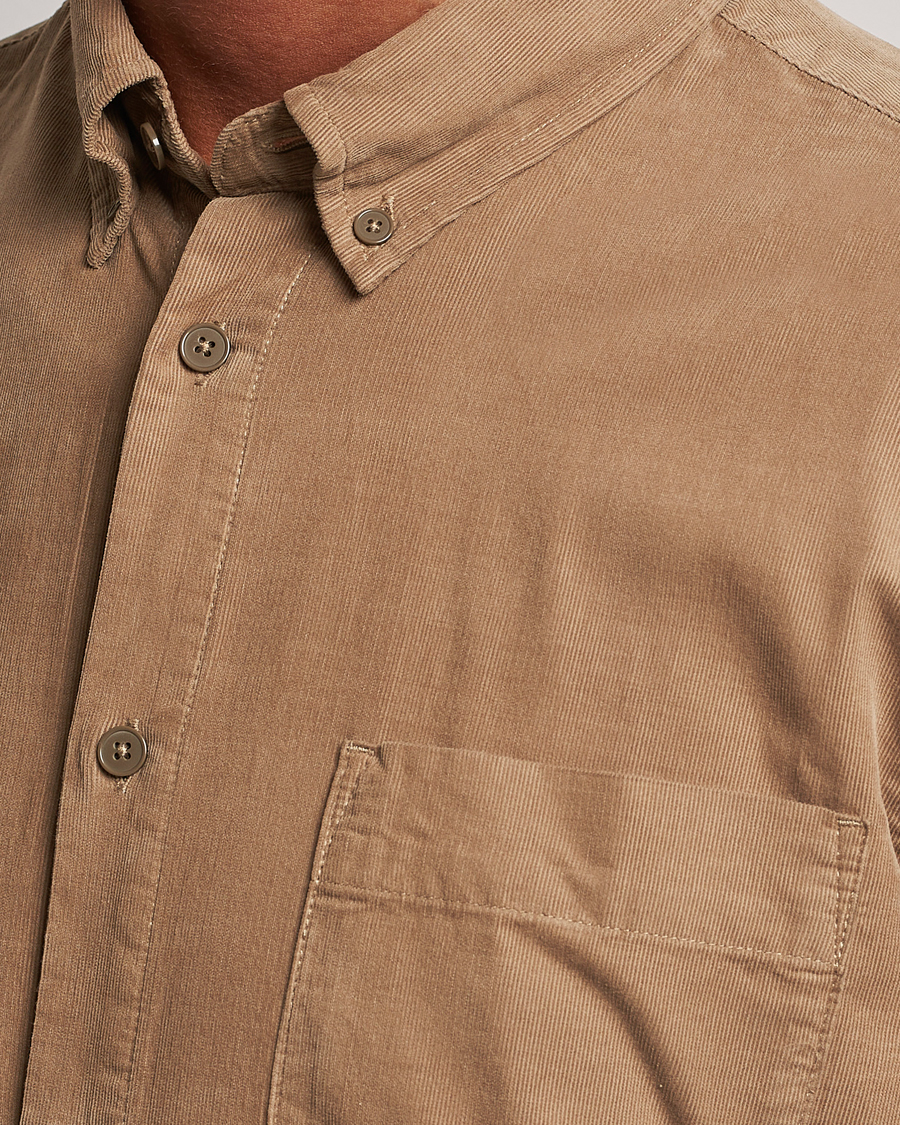 Mies | Kauluspaidat | NN07 | Arne Baby Cord Shirt Shitake
