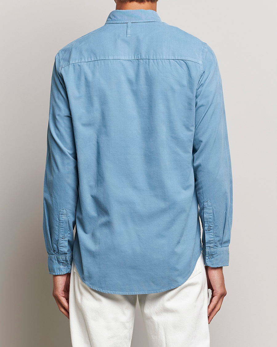 Mies | Kauluspaidat | NN07 | Arne Baby Cord Shirt Dust Blue