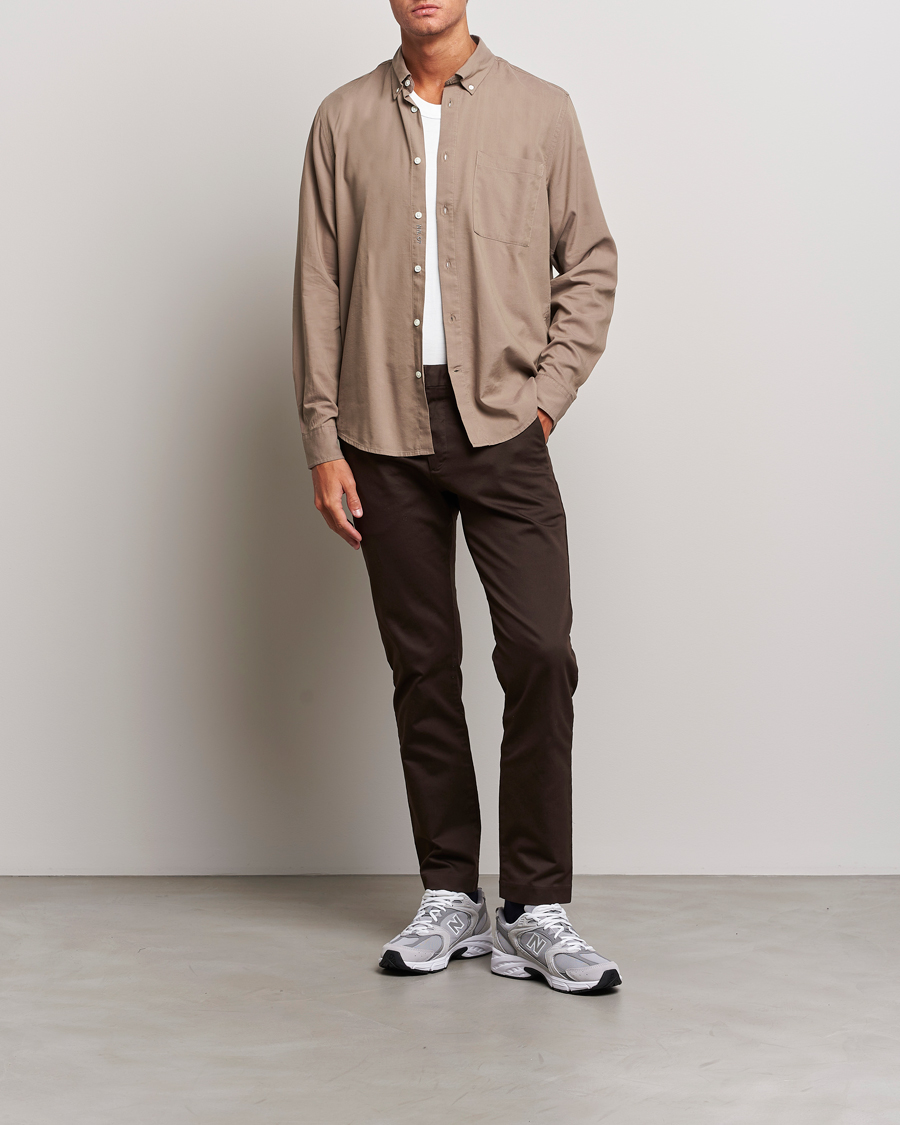 Mies | Kauluspaidat | NN07 | Arne Tencel Shirt Shitake