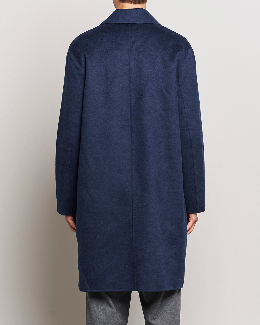 Mies | Takit | NN07 | Franco Wool Coat Navy Blue