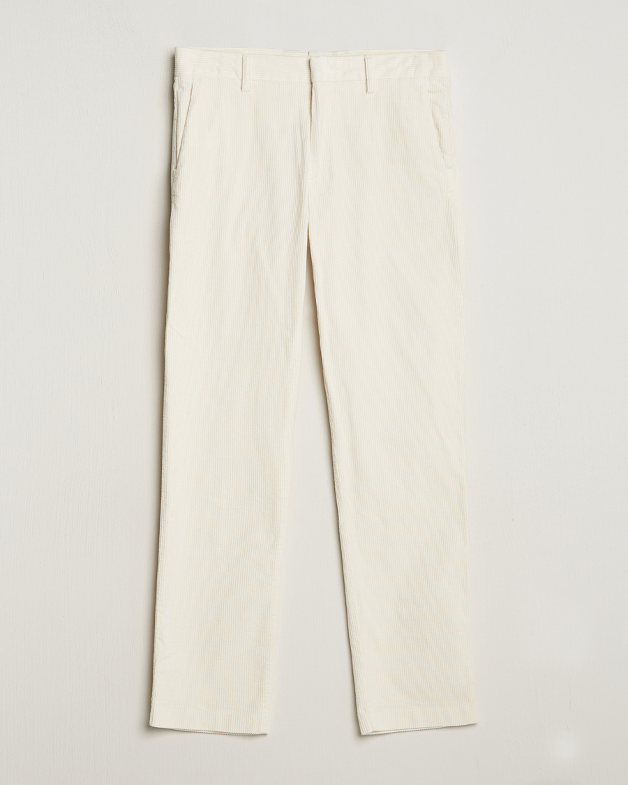Mies | Housut | NN07 | Theo Regular Fit Corduroy Chinos Off White