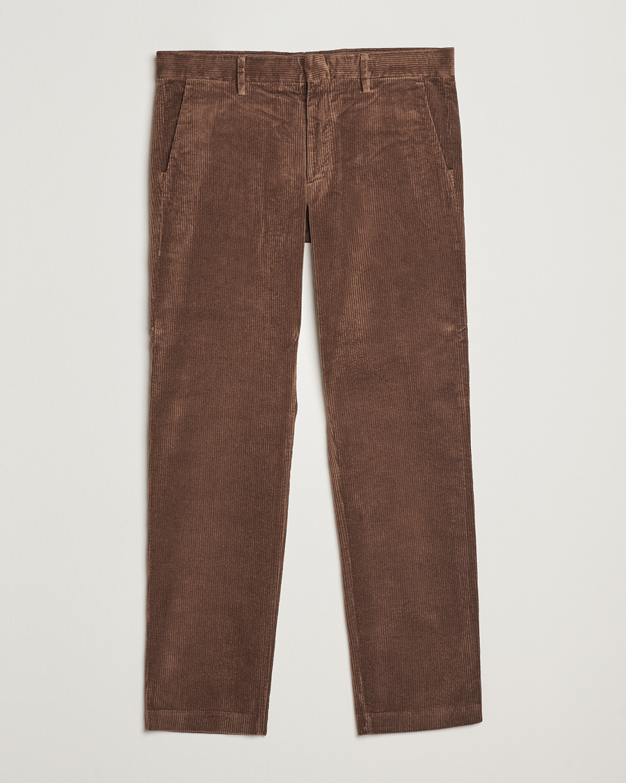Mies | Housut | NN07 | Theo Regular Fit Corduroy Chinos Shitake