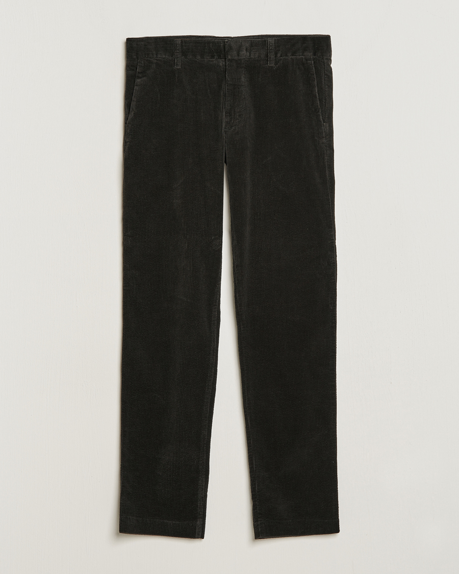 Mies | Housut | NN07 | Theo Regular Fit Corduroy Chinos Dark Army