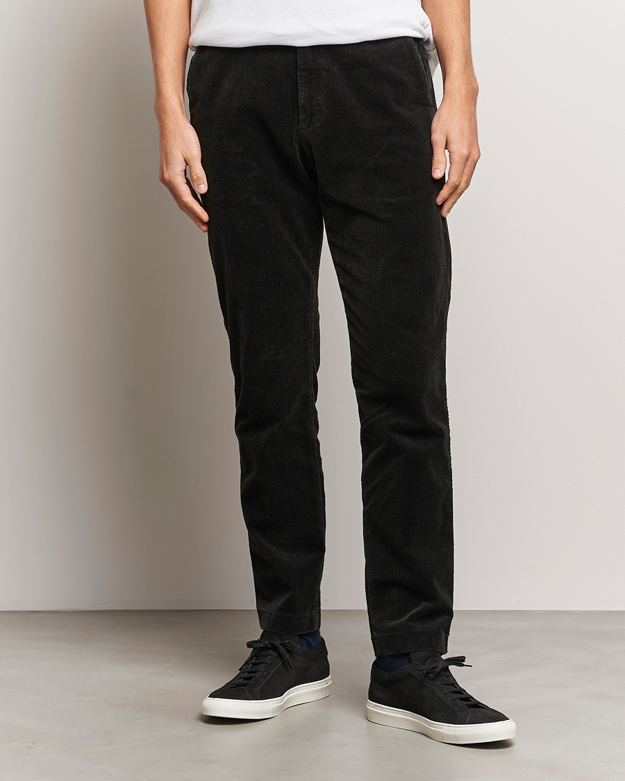 Mies | Housut | NN07 | Theo Regular Fit Corduroy Chinos Dark Army