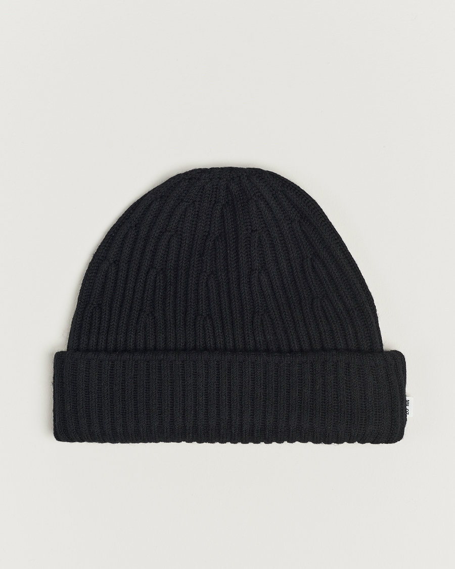 Mies | NN07 | NN07 | Ribbed Hat Black