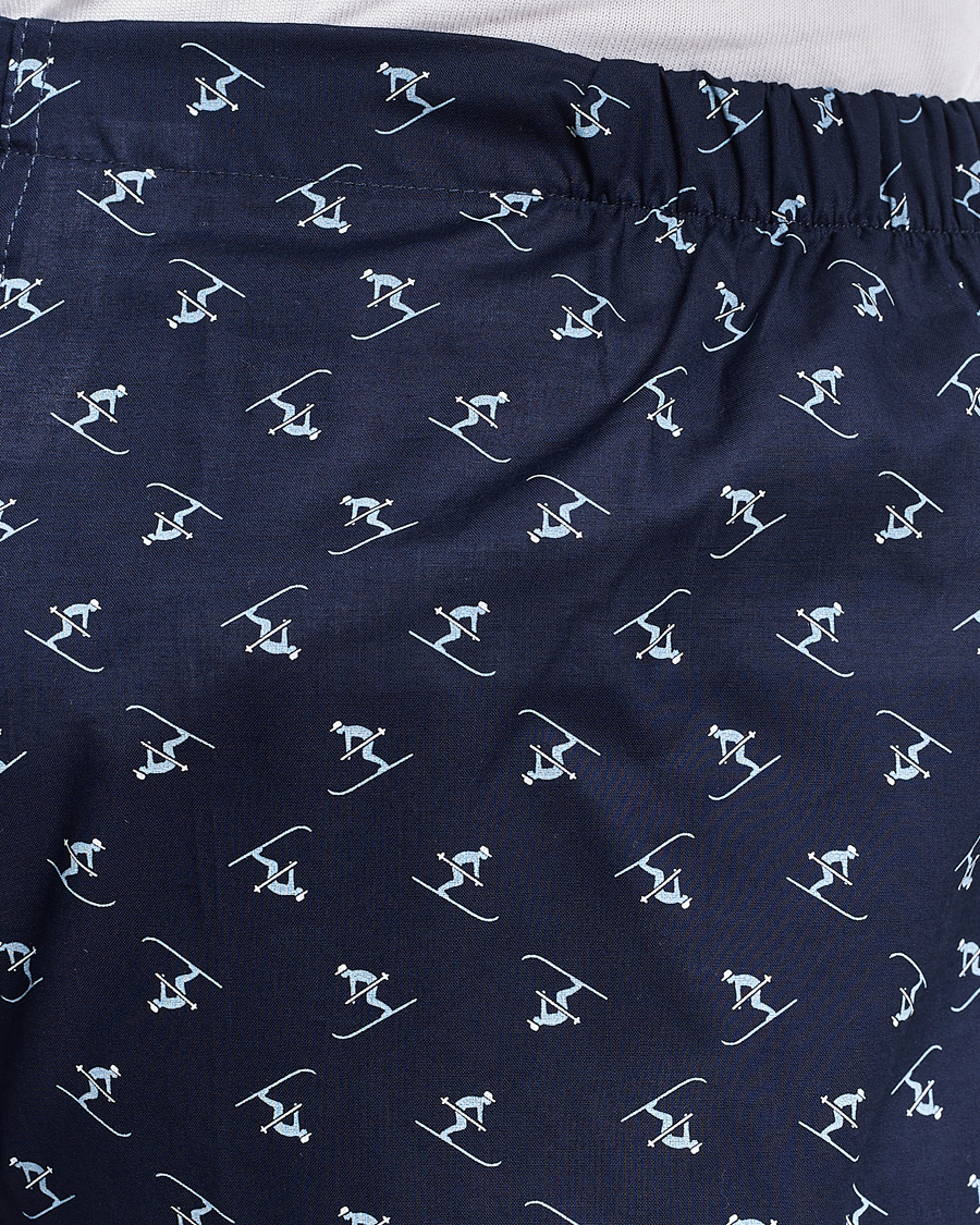 Mies | Yöpuvut ja kylpytakit | Derek Rose | Cotton Ski Pyjama Set Navy
