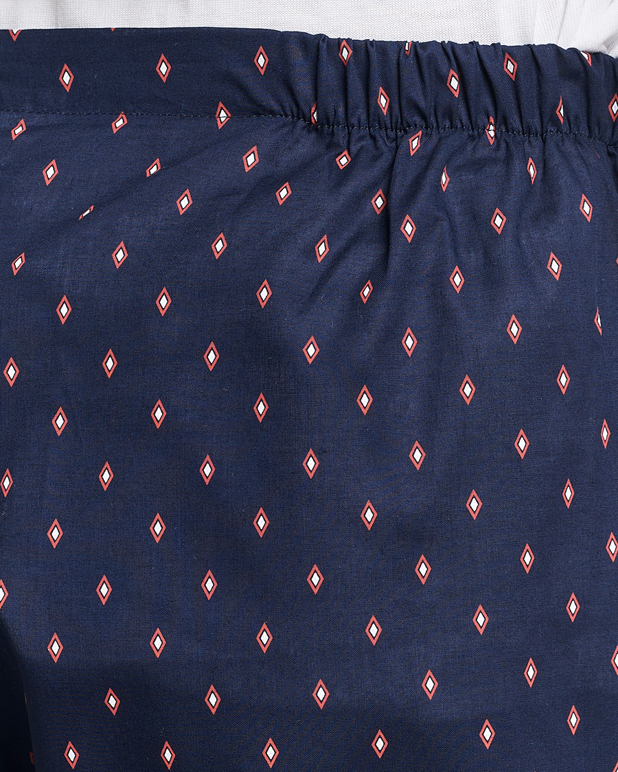 Mies | Yöpuvut ja kylpytakit | Derek Rose | Cotton Pyjama Set Navy