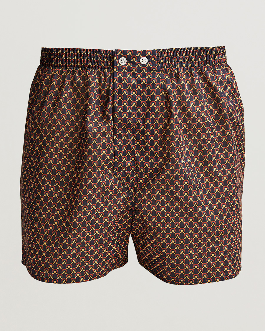 Mies | Alusvaatteet | Derek Rose | Classic Fit Woven Cotton Boxer Shorts Multi
