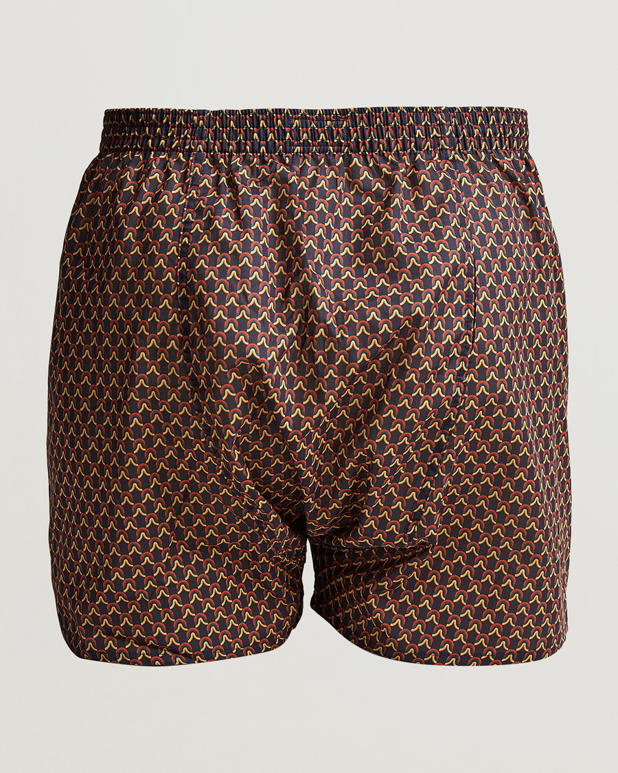 Mies | Alusvaatteet | Derek Rose | Classic Fit Woven Cotton Boxer Shorts Multi