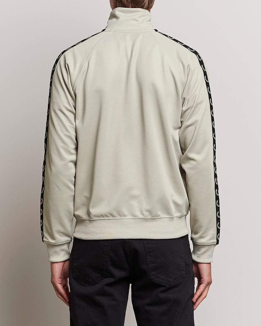 Mies | Puserot | Fred Perry | Taped Track Jacket Light Oyster