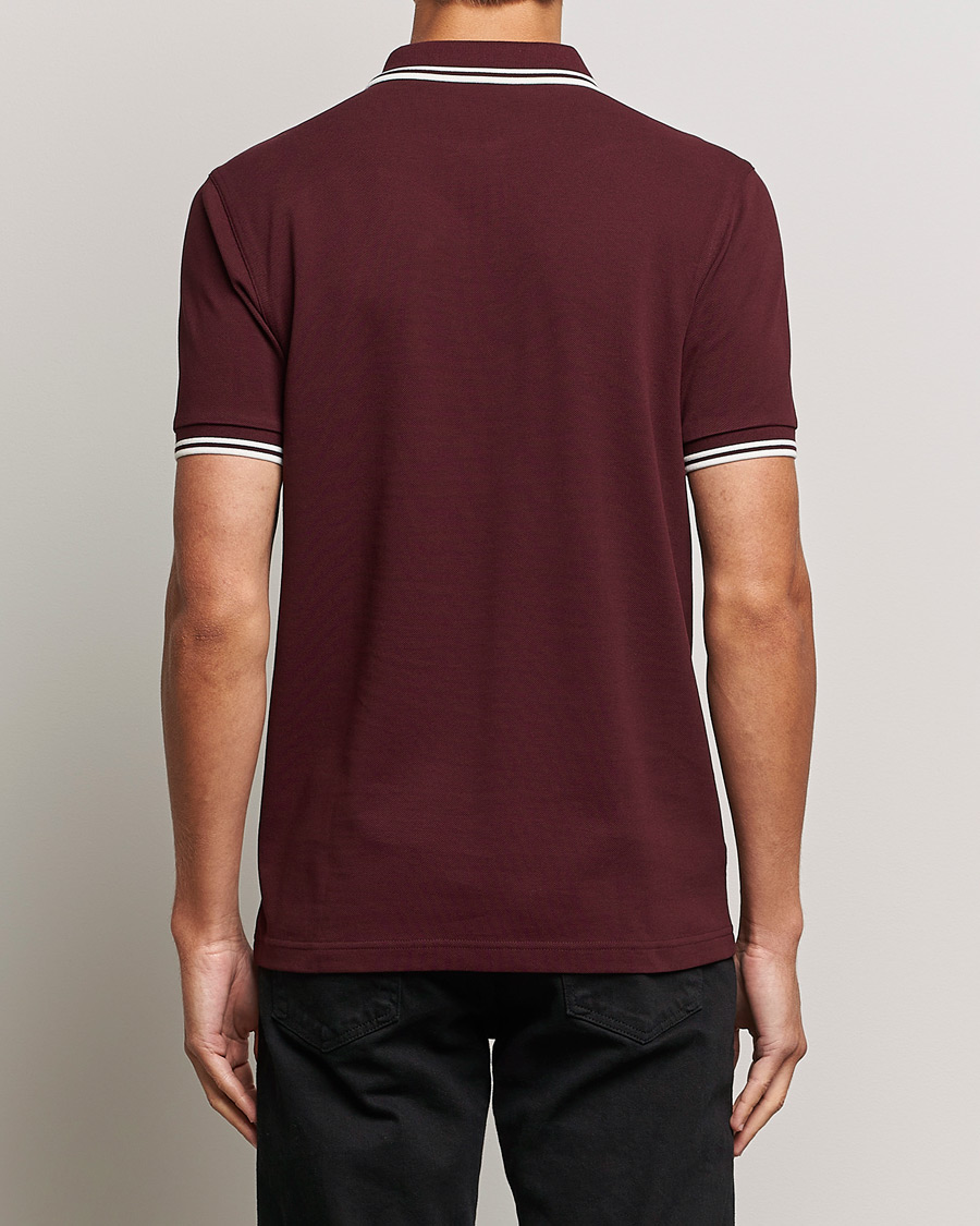 Mies | Pikeet | Fred Perry | Twin Tipped Polo Shirt Oxblood
