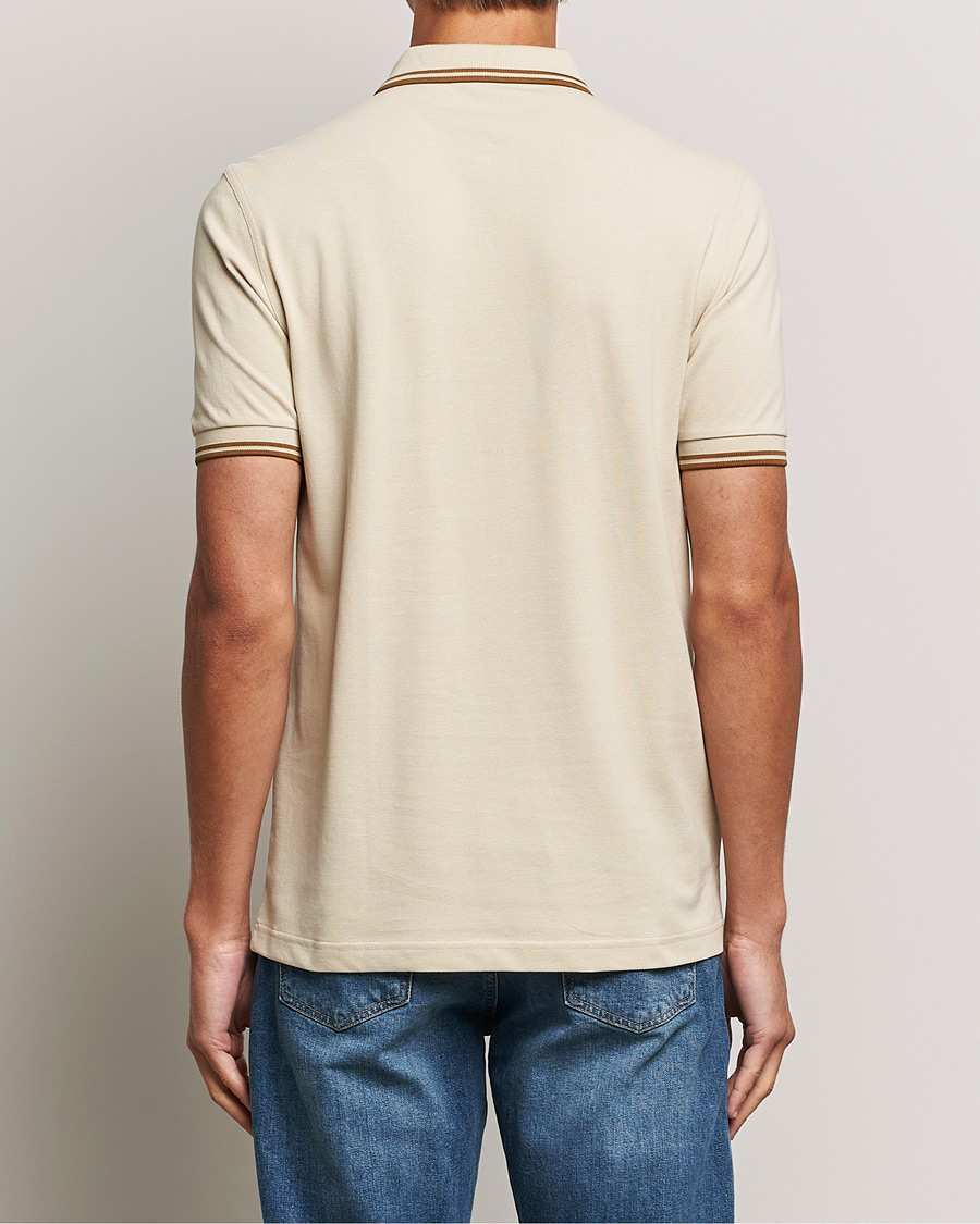 Mies | Pikeet | Fred Perry | Twin Tipped Polo Shirt Oatmeal
