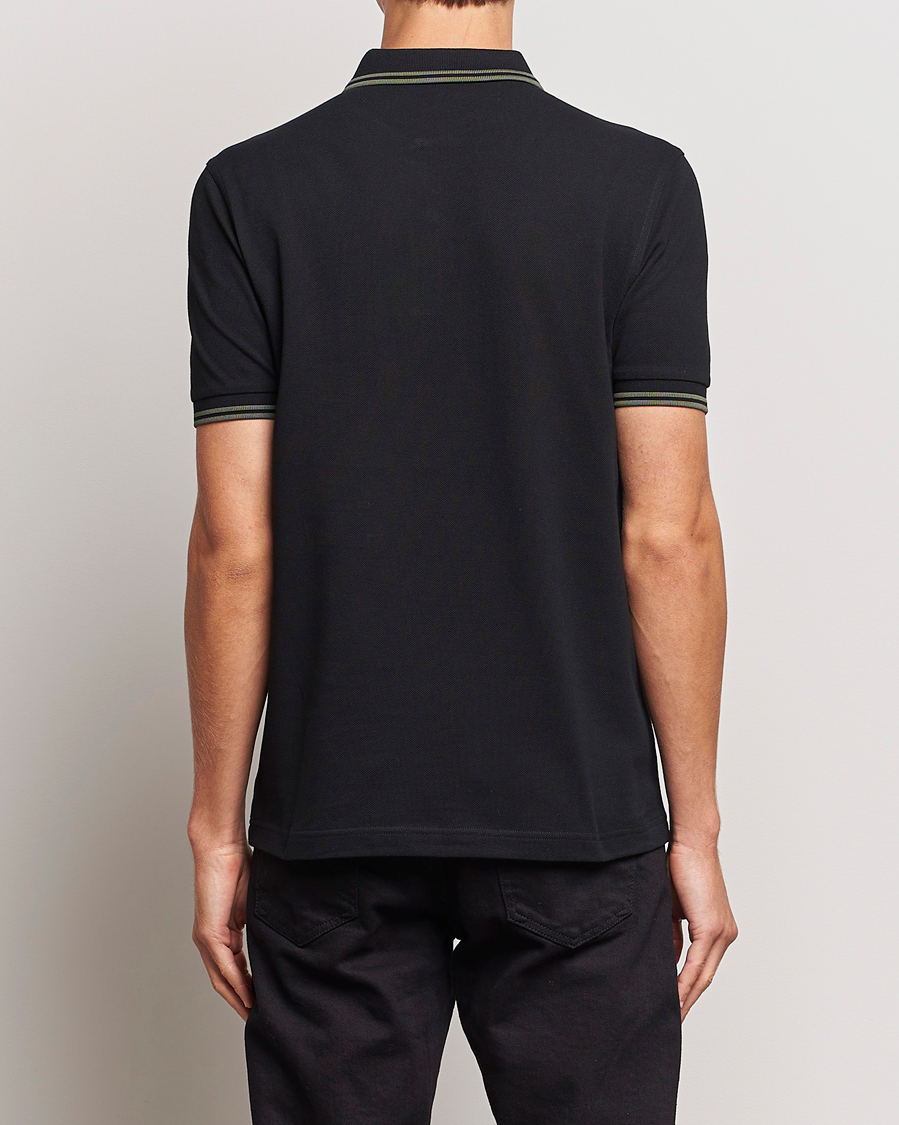 Mies | Pikeet | Fred Perry | Twin Tipped Polo Shirt Black