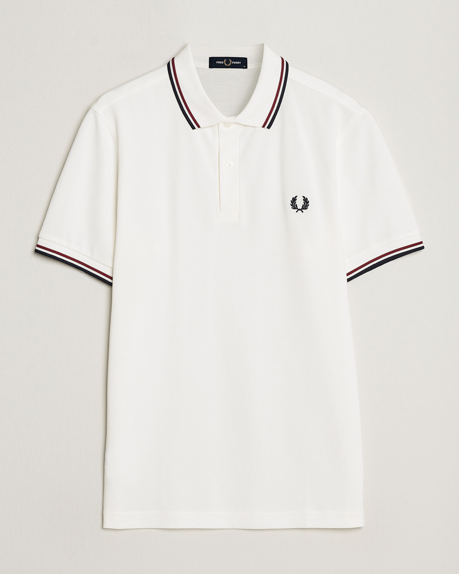 Mies | Pikeet | Fred Perry | Twin Tipped Polo Shirt Snow White