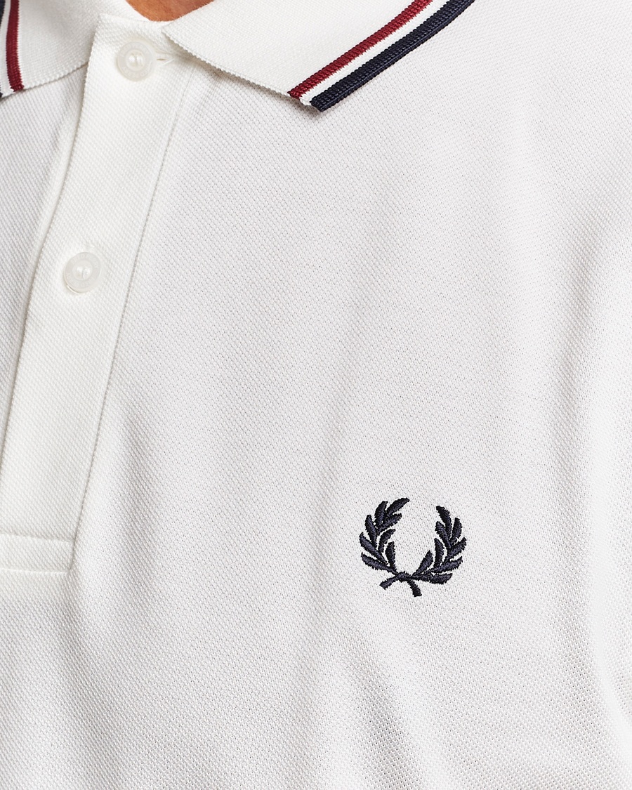 Mies | Pikeet | Fred Perry | Twin Tipped Polo Shirt Snow White