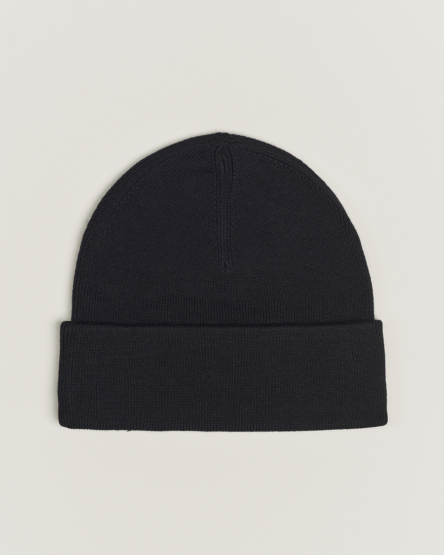 Mies | Fred Perry Merino Wool Beanie Black | Fred Perry | Merino Wool Beanie Black