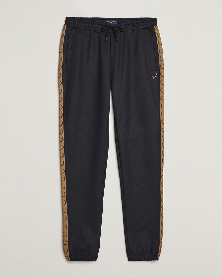 Mies | Housut | Fred Perry | Taped Track Pants Black