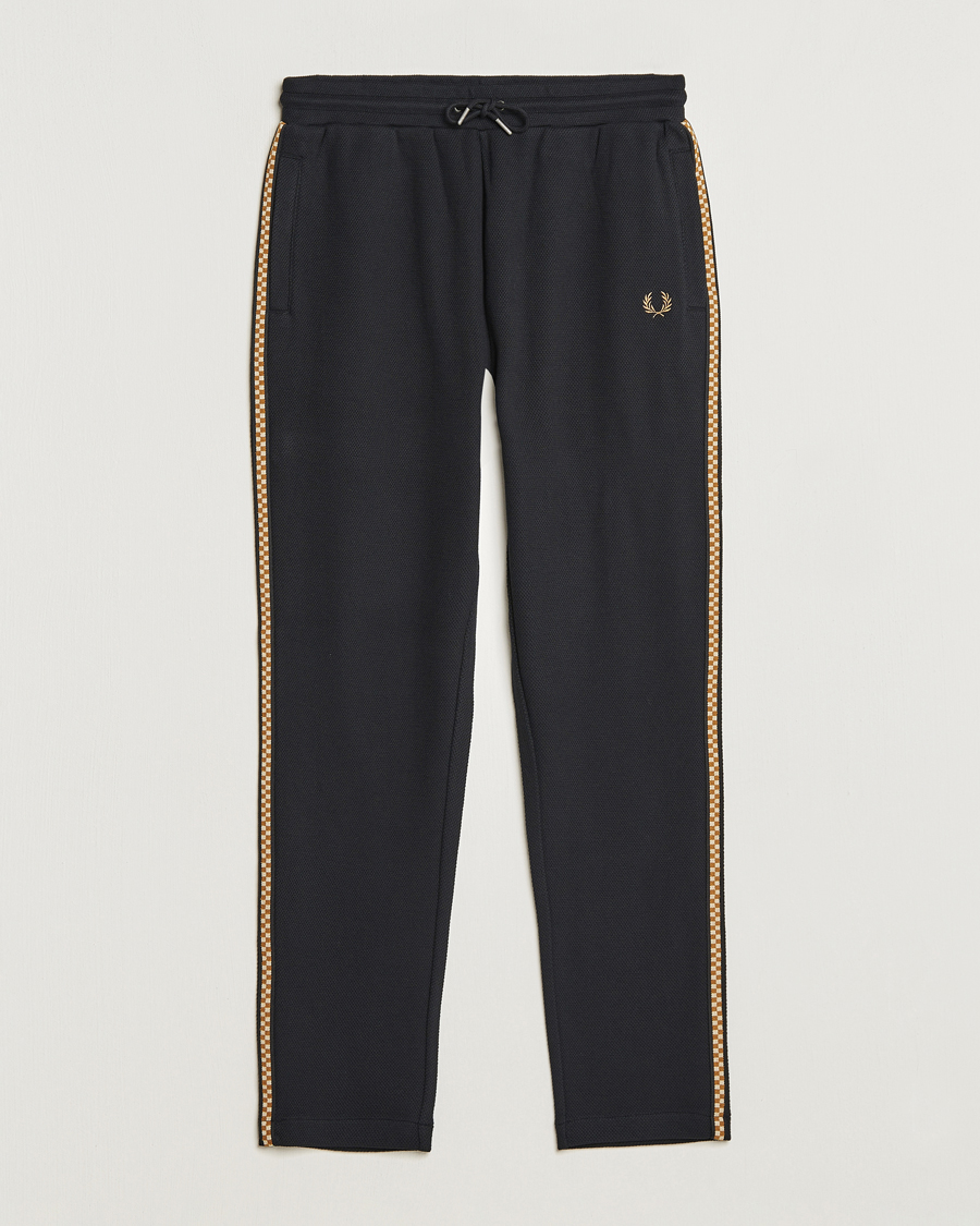 Mies |  | Fred Perry | Checkboard Taped Taped Trackpant Black